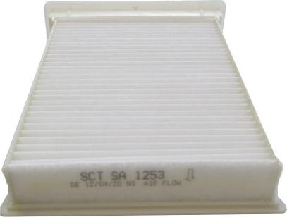 SCT-MANNOL SA 1253 - Filter, interior air autospares.lv