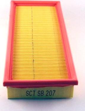 SCT-MANNOL SB 207 - Air Filter, engine autospares.lv