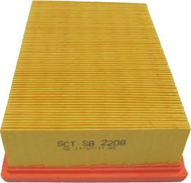 SCT-MANNOL SB 2208 - Air Filter, engine autospares.lv