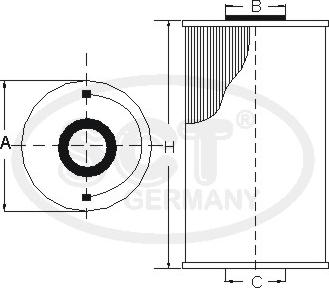 SCT-MANNOL SC 7007 - Fuel filter autospares.lv