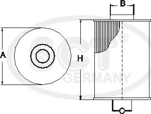 SCT-MANNOL SC 7049 P - Fuel filter autospares.lv