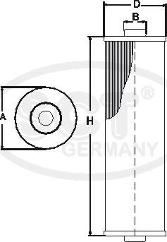 SCT-MANNOL SC 7039 P - Fuel filter autospares.lv