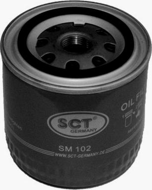 SCT-MANNOL SM 102 - Oil Filter autospares.lv