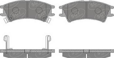 SCT-MANNOL SP 612 PR - Brake Pad Set, disc brake autospares.lv