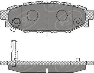 SCT-MANNOL SP 395 PR - Brake Pad Set, disc brake autospares.lv