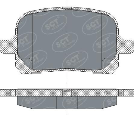 SAFETY TA465WK - Brake Pad Set, disc brake autospares.lv