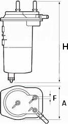 SCT-MANNOL ST 499 - Fuel filter autospares.lv