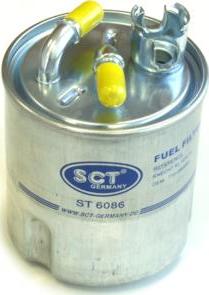 SCT-MANNOL ST 6086 - Fuel filter autospares.lv