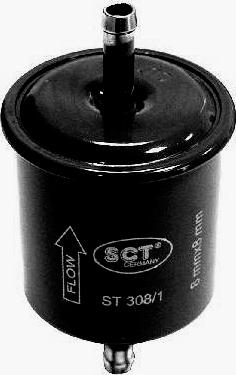 SCT-MANNOL ST 308/1 - Fuel filter autospares.lv