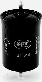 SCT-MANNOL ST 314 - Fuel filter autospares.lv
