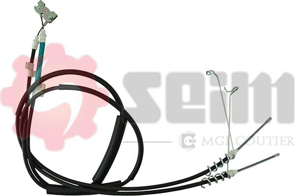 Seim 603236 - Cable, parking brake autospares.lv