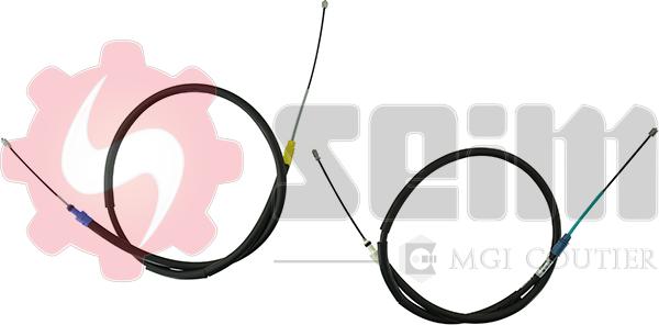 Seim 804031 - Cable, parking brake autospares.lv