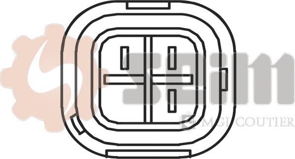 Seim TH105 - Temperature Switch, radiator / air conditioner fan autospares.lv