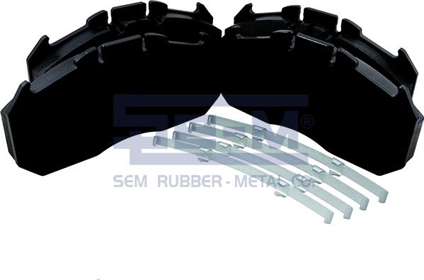 Sem Lastik 15322 - Brake Pad Set, disc brake autospares.lv