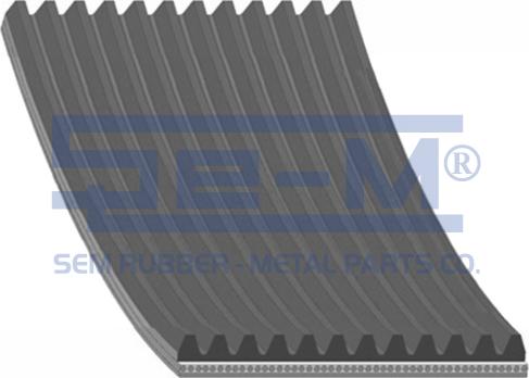 Sem Lastik 10412 - V-Ribbed Belt autospares.lv