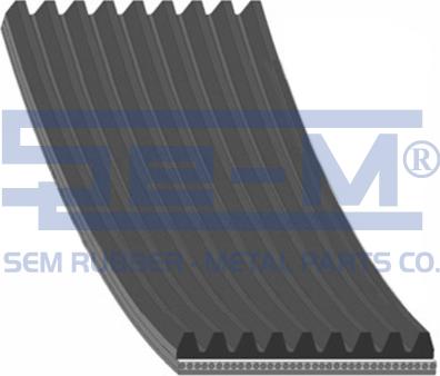 Sem Lastik 10384 - V-Ribbed Belt autospares.lv