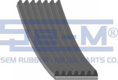 Sem Lastik 12891 - V-Ribbed Belt autospares.lv