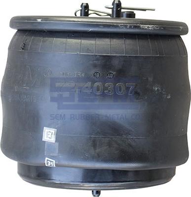 Sem Lastik 72.40307.C01 - Bellow, air suspension autospares.lv