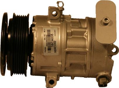 Sercore 16CA035 - Compressor, air conditioning autospares.lv