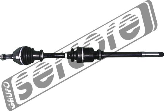 Sercore 22417 - Drive Shaft autospares.lv