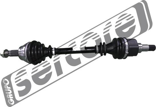 Sercore 22557 - Drive Shaft autospares.lv