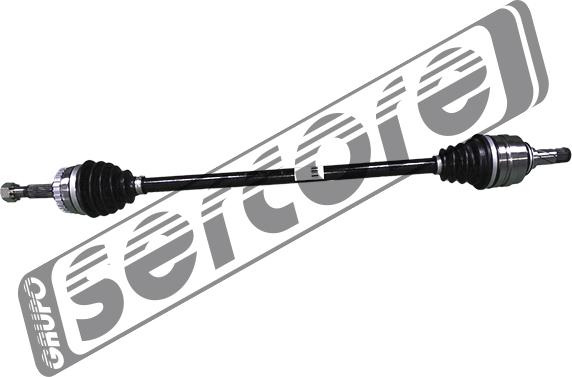 Sercore 22665A - Drive Shaft autospares.lv