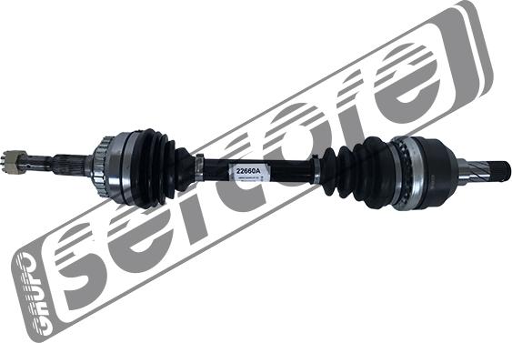 Sercore 22660A - Drive Shaft autospares.lv