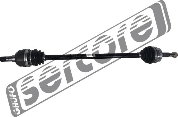 Sercore 22661A - Drive Shaft autospares.lv