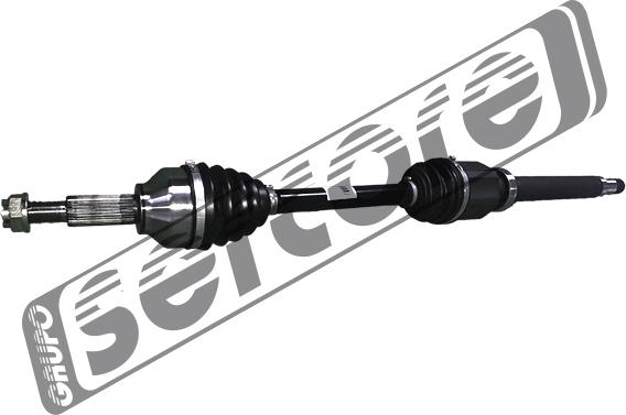 Sercore 221668 - Drive Shaft autospares.lv