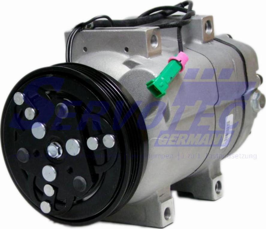 SERVOTEC STAC0007 - Compressor, air conditioning autospares.lv