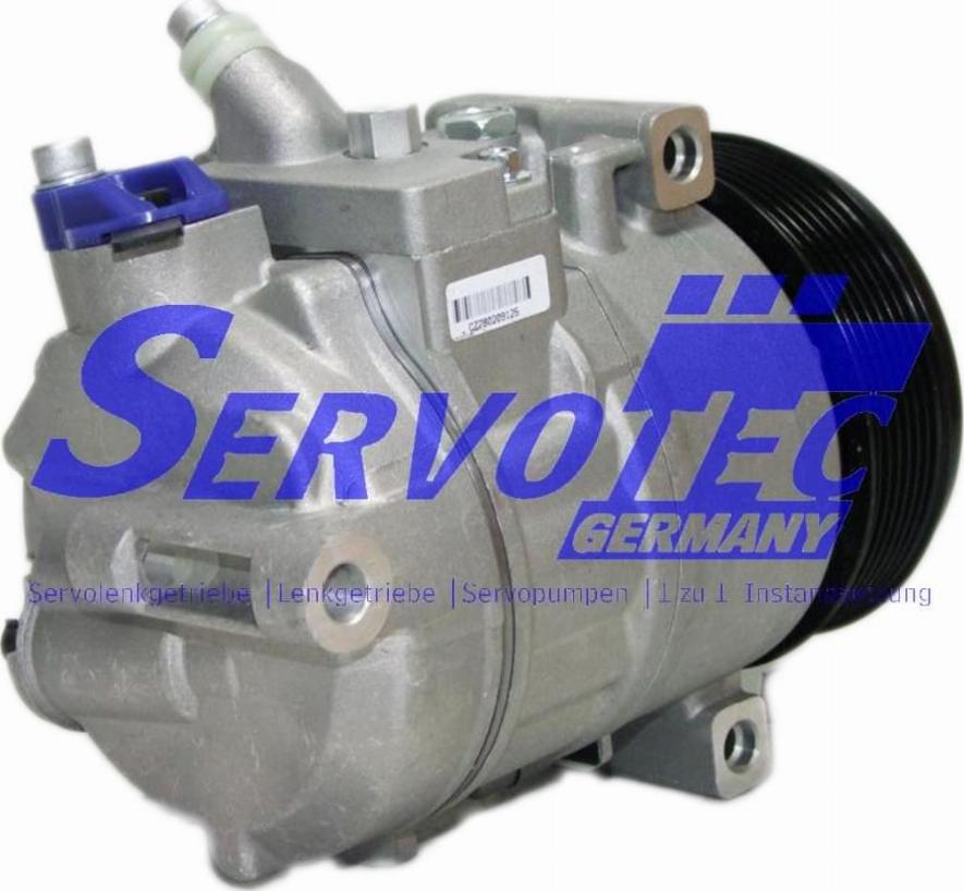 SERVOTEC STAC0029 - Compressor, air conditioning autospares.lv