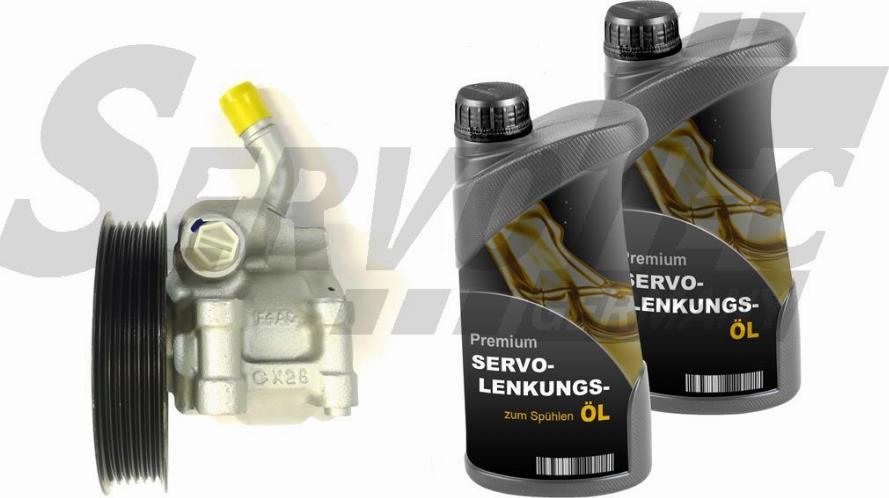 SERVOTEC STSP3679XSET - Hydraulic Pump, steering system autospares.lv