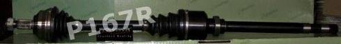 Shaftec P167R - Drive Shaft autospares.lv