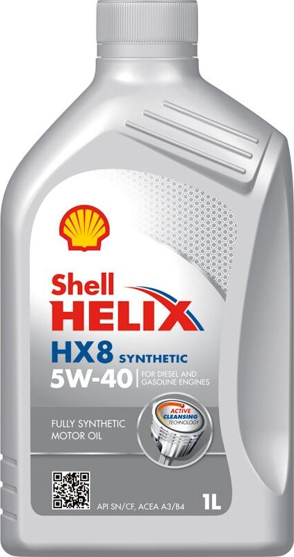 Shell 5W40 HELIX HX8 SYNTHETIC 1L - Engine Oil autospares.lv