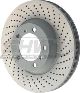 SHW Performance PFR39982 - Brake Disc autospares.lv