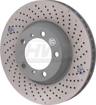 SHW Performance PFR31022 - Brake Disc autospares.lv