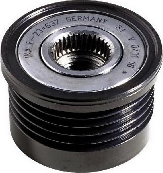 Sidat 455052 - Pulley, alternator, freewheel clutch autospares.lv