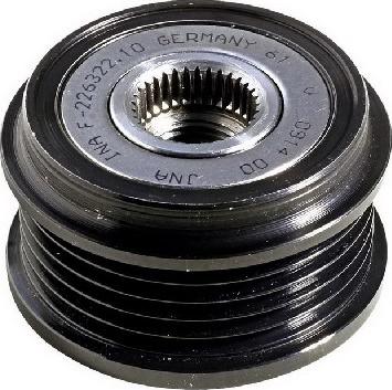 Sidat 455007 - Pulley, alternator, freewheel clutch autospares.lv