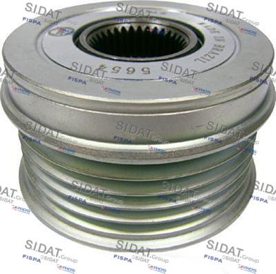 Sidat 455277 - Pulley, alternator, freewheel clutch autospares.lv