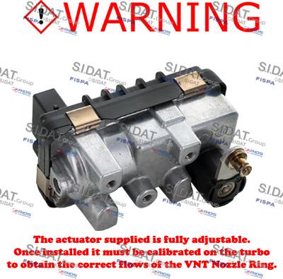 Sidat 48.1099 - Boost Pressure Control Valve autospares.lv