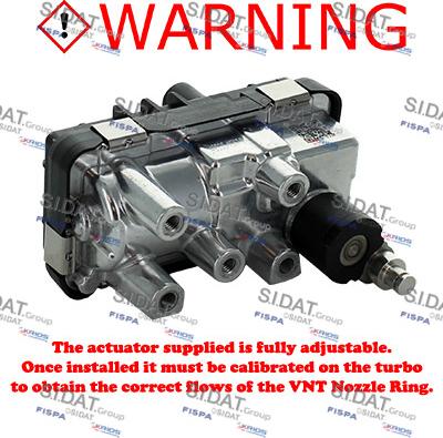 Sidat 48.1025 - Boost Pressure Control Valve autospares.lv