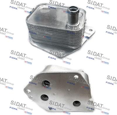 Sidat 590057 - Oil Cooler, engine oil autospares.lv