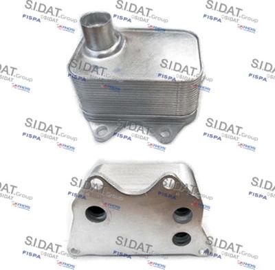 Sidat 590009 - Oil Cooler, engine oil autospares.lv
