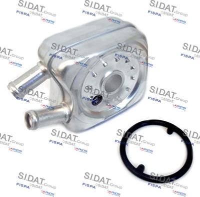 Sidat 590002 - Oil Cooler, engine oil autospares.lv