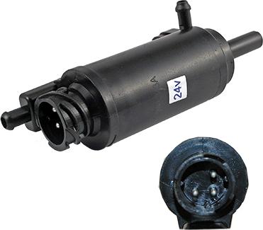 Sidat 5.5186 - Water Pump, window cleaning autospares.lv