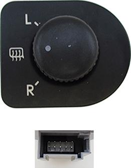 Sidat 640720A2 - Switch, mirror adjustment autospares.lv