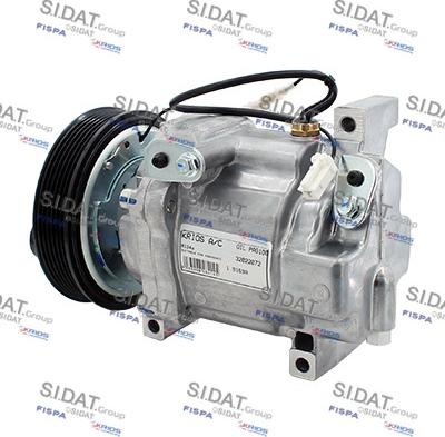 Sidat 1.9163A - Compressor, air conditioning autospares.lv