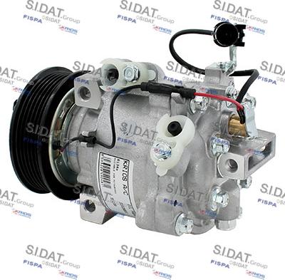 Sidat 1.9123A - Compressor, air conditioning autospares.lv