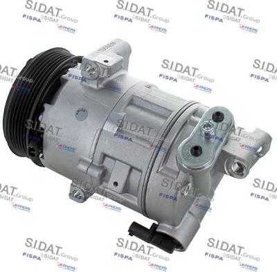 Sidat 1.4103A - Compressor, air conditioning autospares.lv