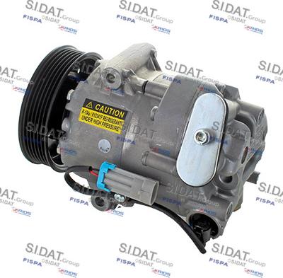 Sidat 1.4115R - Compressor, air conditioning autospares.lv